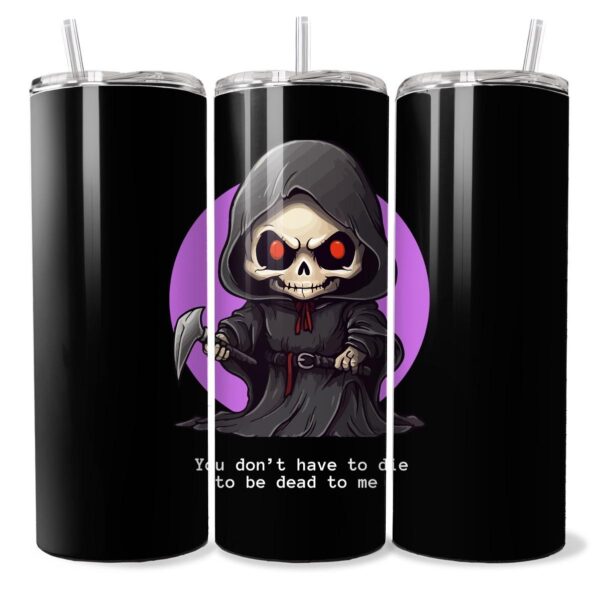 POP Dead to Me 20oz Slim Stainless Steel Tumbler