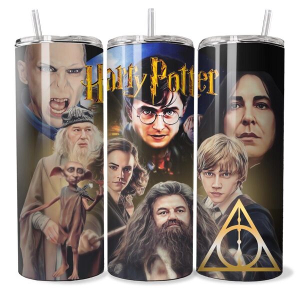 MOVIE Harry Potter Inspired 20oz Slim Stainless Steel Tumbler
