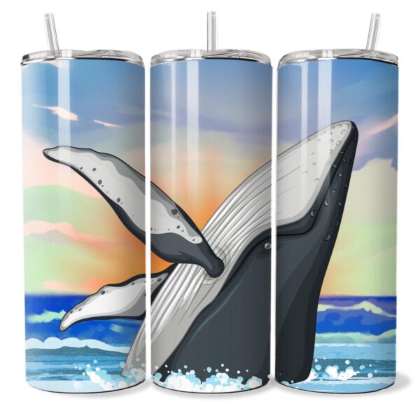 Whale Jump Tumbler