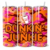 Dunkin’ Junkies Stainless Steel 20oz or 30oz Slim Tumbler - Image 2